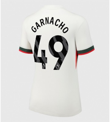 Chelsea Alejandro Garnacho #49 Udebanetrøje Dame 2025-26 Kortærmet
